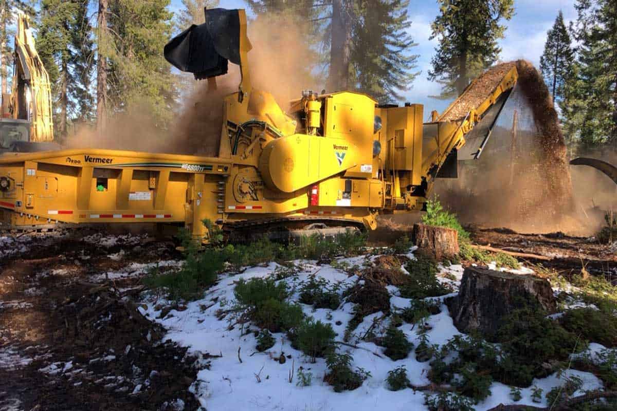 Land Clearing Grinding Mastication service provider Midland Grinding